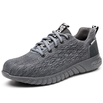 kupować Lekkie buty bezpieczeństwa SBP wygodne buty sportowe mody Szary online manufacture
