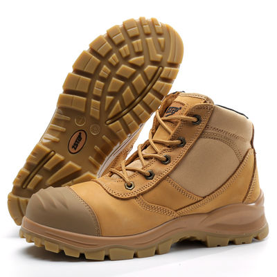 kupować Średnie buty bezpieczeństwa budowlane Prawdziwa skóra Drogie buty bezpieczeństwa do ciężkiej pracy online manufacture