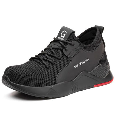kupować Czarne męskie buty, buty sportowe z dzianiną. online manufacture