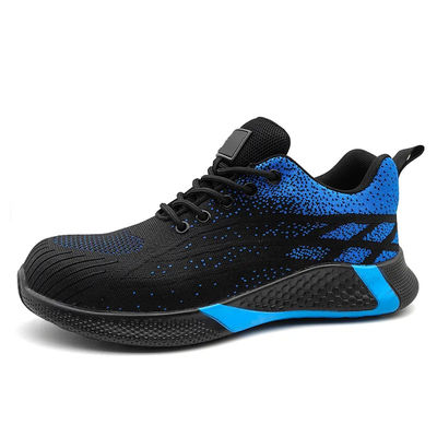kupować Oddychające obuwie przemysłowe S1P S3 Fly Knit Obuwie do biegania lekkie online manufacture