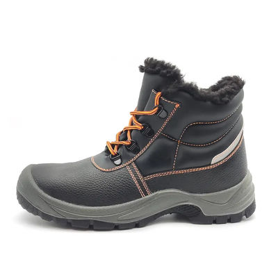 kupować Czarne buty zimowe, trwałe buty z podszewką wełny, wodoszczelne, uniseksowe online manufacture