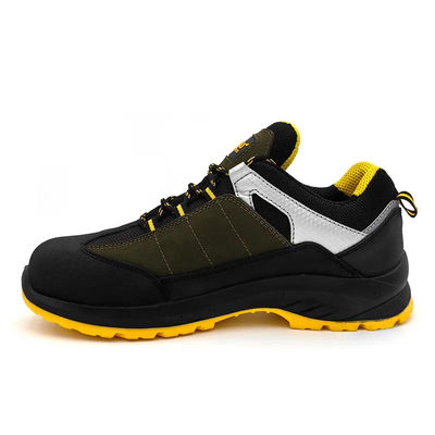 kupować Stalowe buty z palca Nubuck skórzane buty wodoodporne odporne na uderzenia Buty do biegania online manufacture