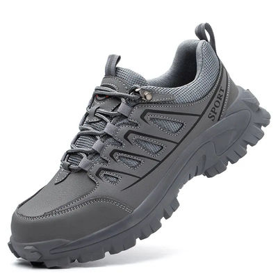 kupować Szary buty bezpieczeństwa przemysłowego Mikrofiber Sport Fashion Safety Shoes Waterproof S3 Standard online manufacture