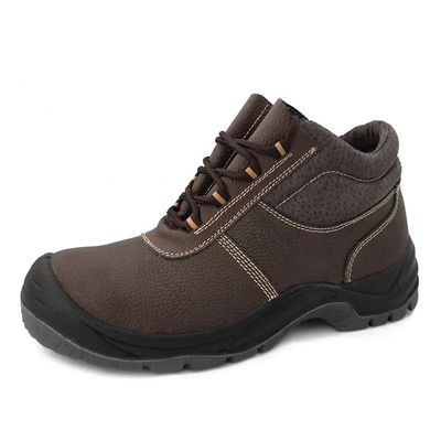kupować S3 Wodoszczelne buty ochronne Stalowe palce Genuine Leather Mid Cut Work Boots online manufacture