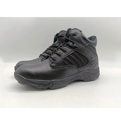 kupować Mężczyźni Buty dla wycieczek na świeżym powietrzu Oddychające Mid Top Buty do pracy z zamknięciem bocznym online manufacture