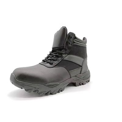 kupować Mężczyźni Czarne pełnoziarniste buty pustynne wszechstronne buty treningowe Praca i piesze turystyczne online manufacture