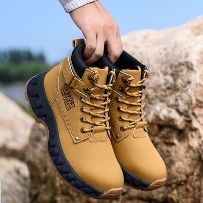 kupować Lekkie buty bezpieczeństwa z mikrofibry ze stali i gumowej podeszwy online manufacture