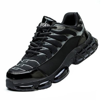 kupować OEM Construction Safety Shoes Microfiber Flyknit Work Shoes Steel Toe Anti Smashing Kevlar TPU Sole Safety Shoes online manufacture