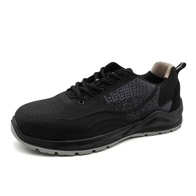Oddychające buty unisex, buty z dzianiną, wygodne buty do pracy dla mężczyzn.
