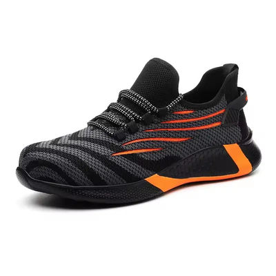 Fly Woven Przepustne buty do chodzenia Damskie miękkie buty z gumowej podeszwy Czarne
