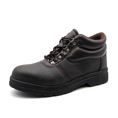 Brązowe buty anty-punkcyjne, trwałe, żelazne buty anty-smash
