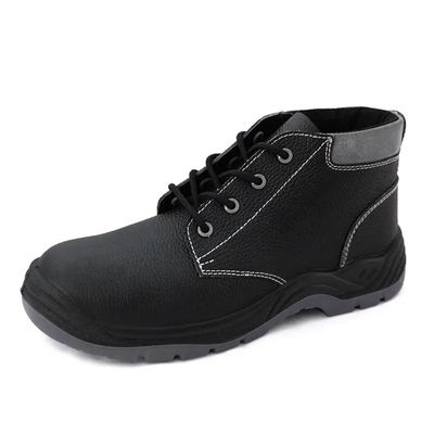 S3 Stal przemysłowa buty do palców Unisex wysokiej skórzane buty do zimy