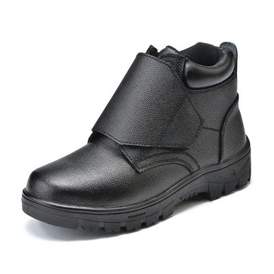 Wytrzymałe buty ochronne spawalnicze Brązowe buty ochronne z podeszwy środkowej Kevlara dla spawacza