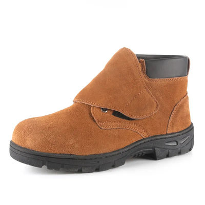 Buty ochronne z spawaniem unisex męskie buty z spawaniem z palców stalowych żółty