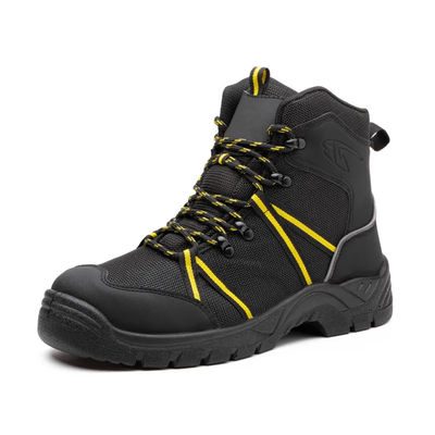 Oddychające buty robocze ze stali przeciwpoślizgowe / przeciwprzebicie buty odporne na uderzenia