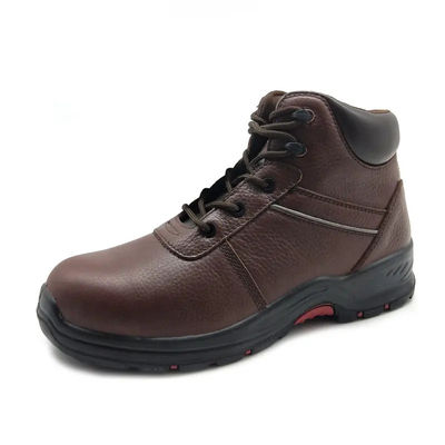 Stalowe buty bezpieczeństwa w kopalniach Brązowe buty bezpieczeństwa przemysłowego w lesie Unisex
