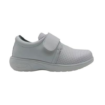 Powierzchnie, oddychające, białe buty, odporne na poślizg, buty pielęgniarskie z superwłókna