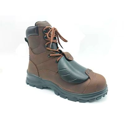 Mężczyźni Buty bezpieczeństwa pracy wysoki top Buty turystyczne na zewnątrz z stalowym palcem dla ochrony