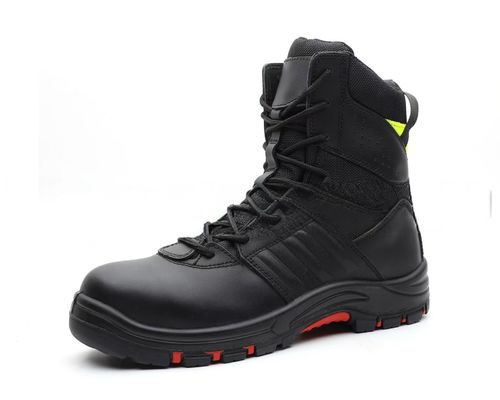 Anty-Punktury Strażacki Safety Boots Unisex Ognioodporny Stalowy Toe Work Boots