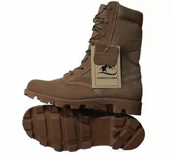 Niestandardowe wytrzymałe buty taktyczne Jungle Beige Desert Khaki buty gumowe