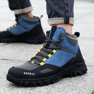 Kevlar Podszewka Unisex Suede Mikrofiber Włókna Tkaniny Buty ochronne Gumowe Buty ochronne Buty robocze