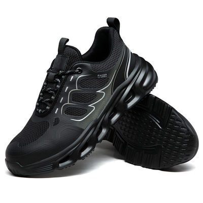 Buty robocze z obrotowym pokrętłem BOA, TPU, dzianina Flyknit, przemysłowe buty ochronne, podeszwa środkowa Kevlar, antyprzebiciowa, stalowy nosek, antyuderzeniowa, podeszwa EVA